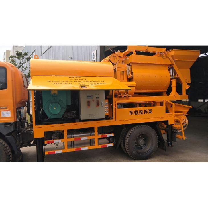 Cement Mixer With Pump