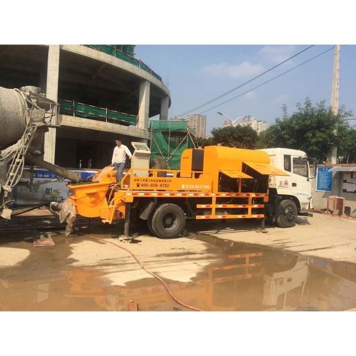 truck mounted concrete pump(002)