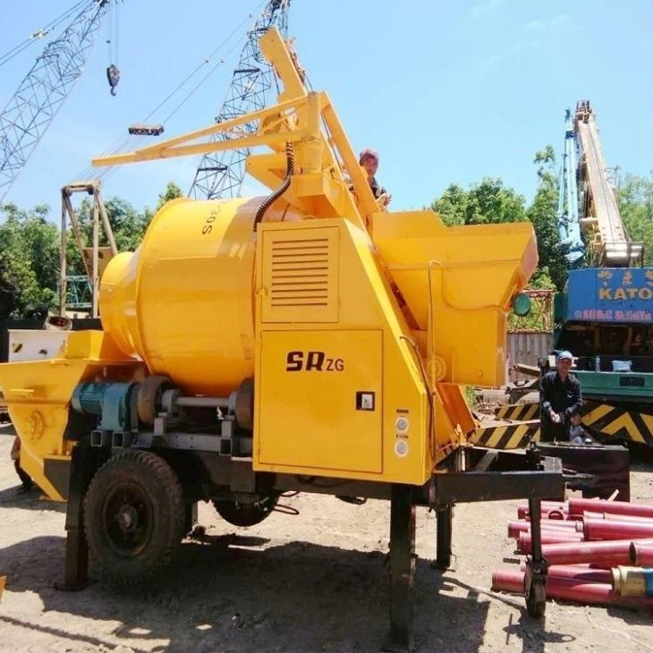 concrete mixer and pump(001)