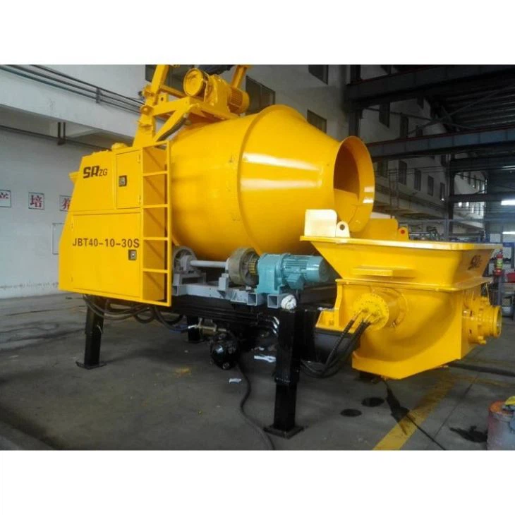 trailer concrete mixer pump(001)
