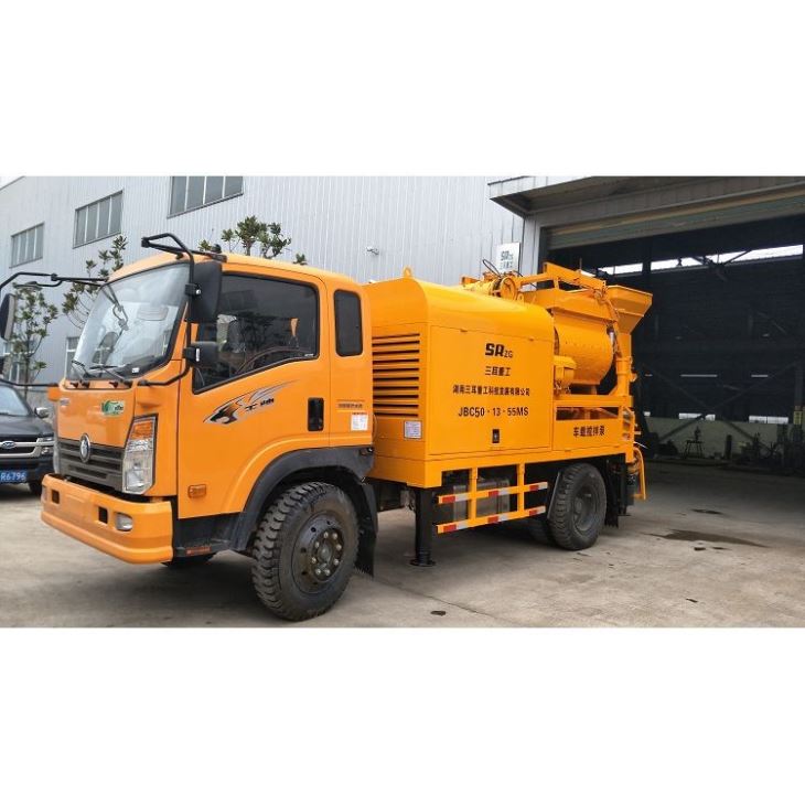 trailer concrete mixer pump(001)