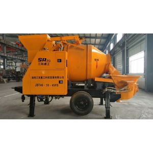 Small Concrete Mixer With Pump