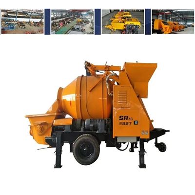 How do you keep concrete from sticking to a mixer