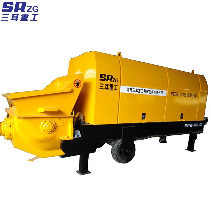 Trail Stationary Concrete Pump Depot