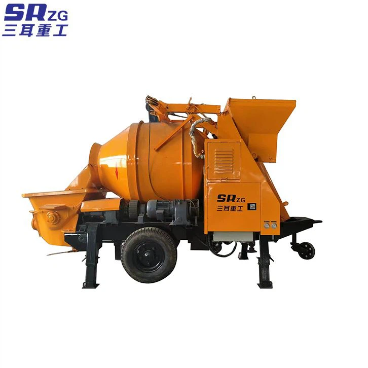 Small Concrete Mixer And Pump