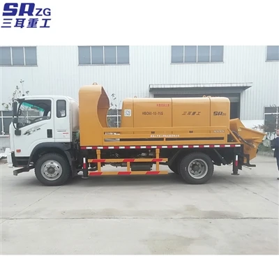 Trucked concrete pump is very useful for tunnel support