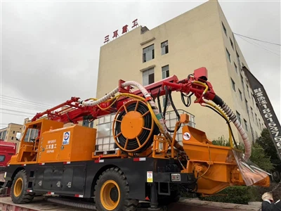 Shipping Daily：wet Shotcrete Machine Ship At Night Urgently