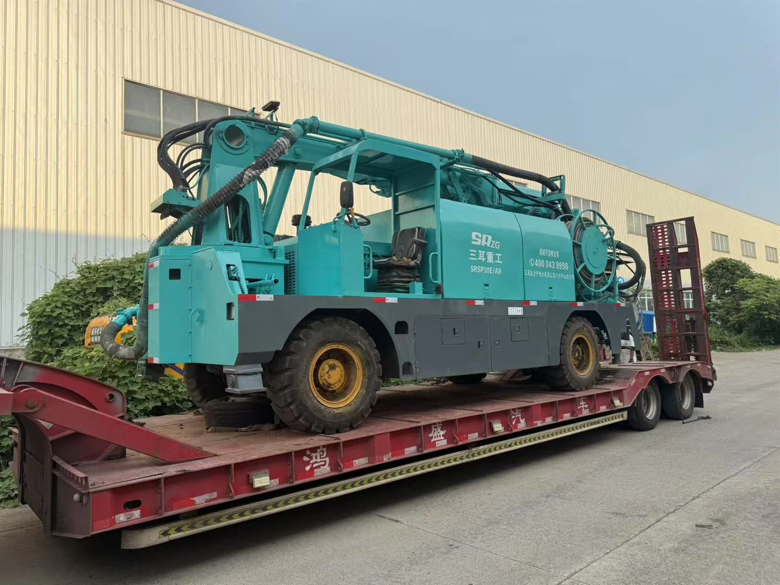 Used wet shotcrete machine back to the tunnel 1 Used wet shotcrete machine back to the tunnel 1