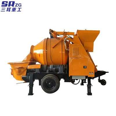 Cement Mixer And Pump