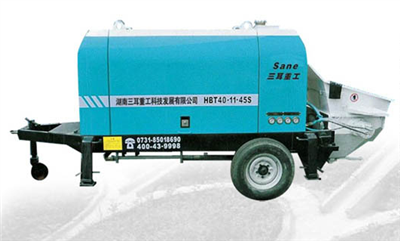 Trail Mobile Concrete Pump Crete
